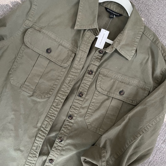 Banana Republic oversized shirt/jacket m - Picture 3 of 3
